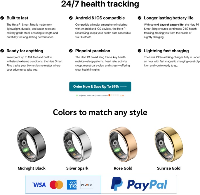 Herz P1 Smart Ring Review: Practical Health Tracking for Everyday Americans